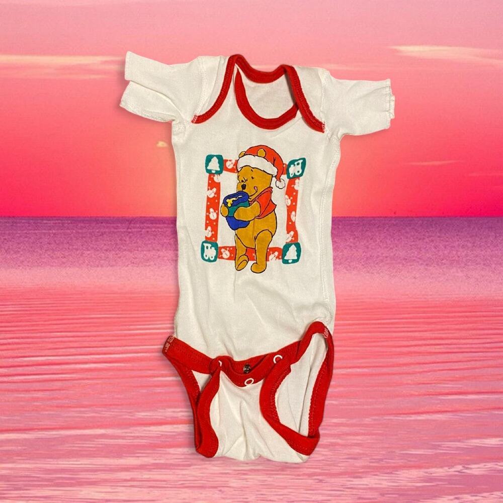 Vintage Disney Winnie the Pooh Preemie Onesie